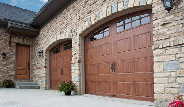 Gallery® Steel Grooved panel steel carriage house garage doors with or without insulation.